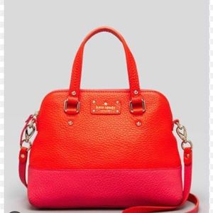 Kate spade grove court maise neon leather - smoke free, pet free home.